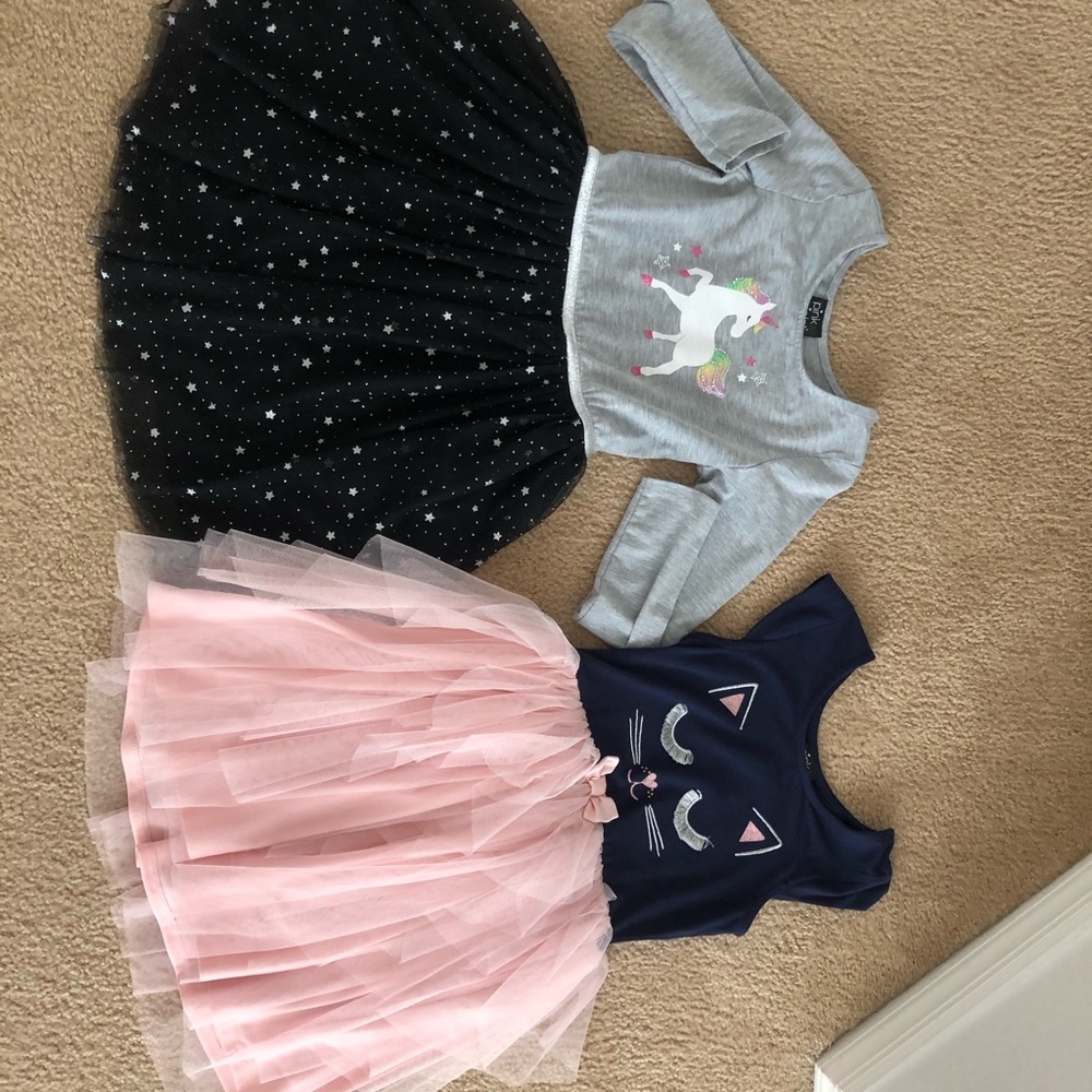 Two girls dresses size 8